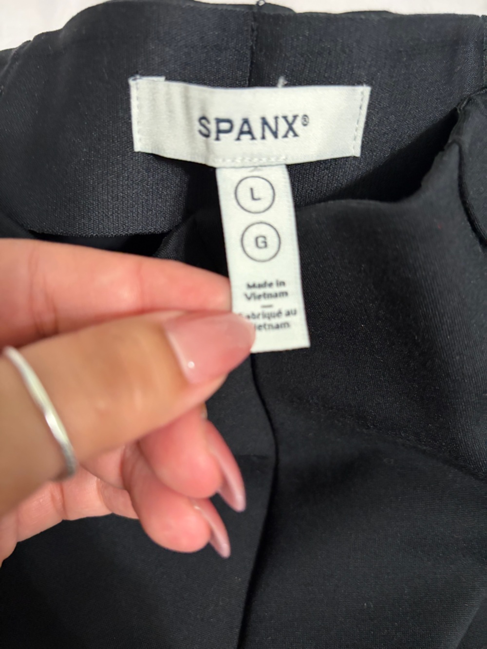 Spanx black pants